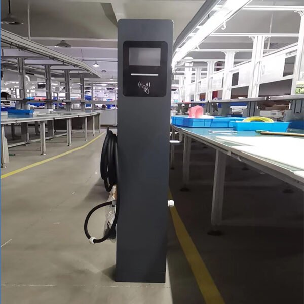 OCPP Pedestal Dual Gun AC EV Charger