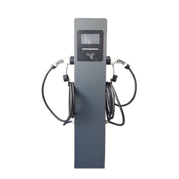 OCPP Pedestal Dual Gun AC EV Charger - Image 3